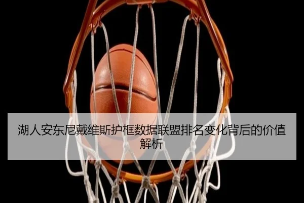 湖人安东尼戴维斯护框数据联盟排名变化背后的价值解析